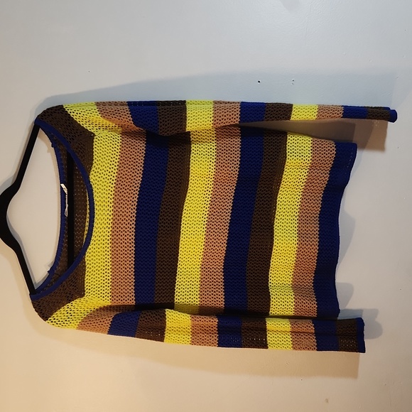 Blue pepper long-sleeved sweatshirt for women size M - Picture 1 of 4